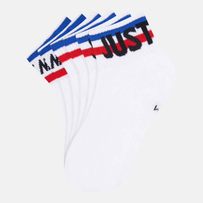 Nike Men's Sportswear Everyday Essential Ankle Socks (3 Pack) White Nike Men's Sportswear Everyday Essential Ankle Socks (3 Pack) White image number 0