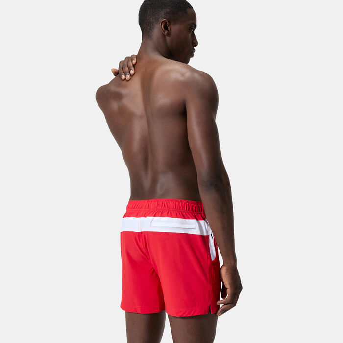Speedo Men's Colourblock Volley Swimming Shorts Red Speedo Men's Colourblock Volley Swimming Shorts Red image number 1