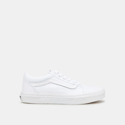 Vans Kids' Youth Old Skool Unisex Shoe White Vans Kids' Youth Old Skool Unisex Shoe White