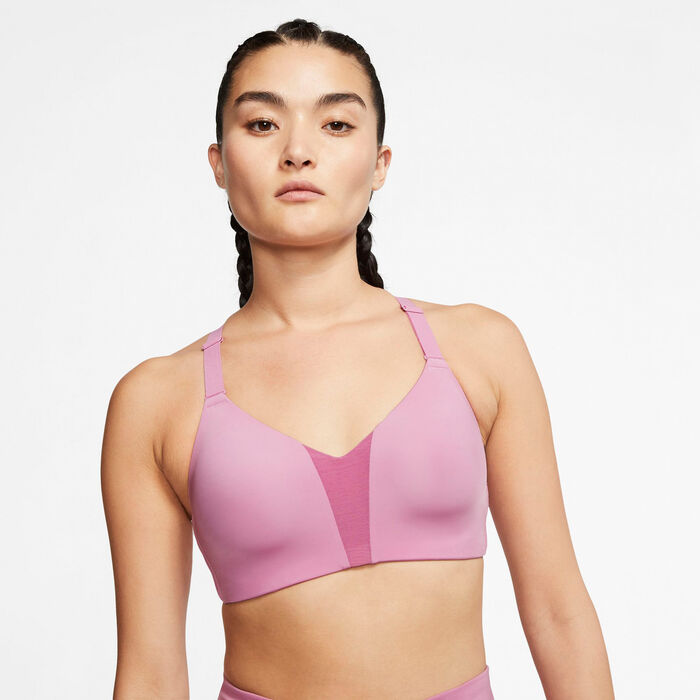 Nike DF NONPDED BRA DNC Pink - Fast delivery  Spartoo Europe ! - Clothing Sport  bras Women 42,00 €
