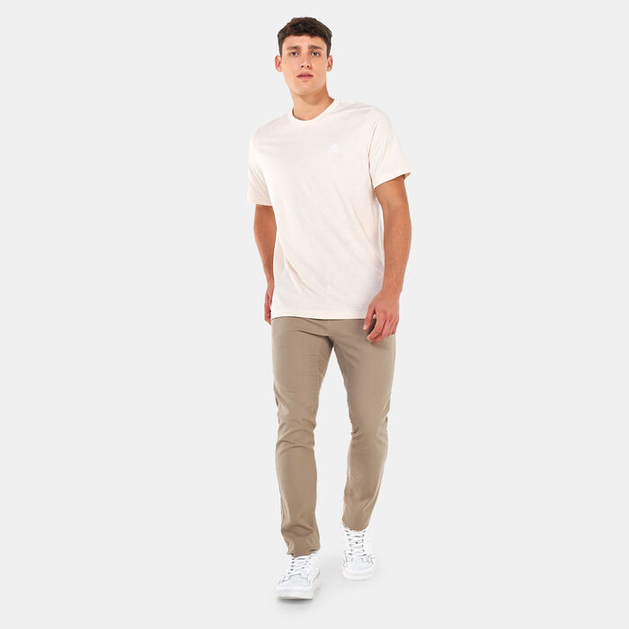 adidas Originals Men's Adicolor Essentials Trefoil T-Shirt Beige adidas Originals Men's Adicolor Essentials Trefoil T-Shirt Beige image number 2