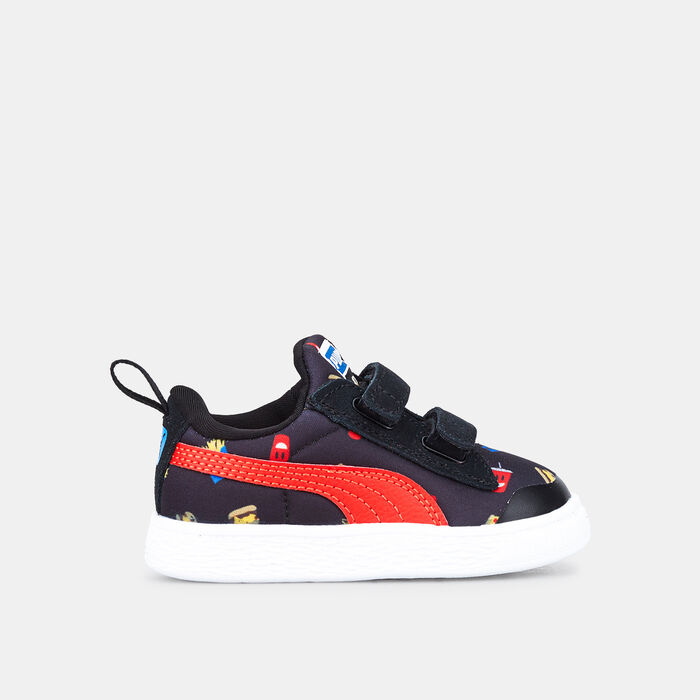 PUMA Kids' Suede Light-Flex Pop Shoe (Baby & Toddler) Black PUMA Kids' Suede Light-Flex Pop Shoe (Baby & Toddler) Black image number 0