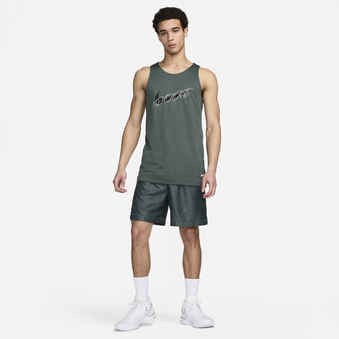 Nike Men's Standard Issue Dri-FIT Reversible Basketball Shorts Green Nike Men's Standard Issue Dri-FIT Reversible Basketball Shorts Green image number 6