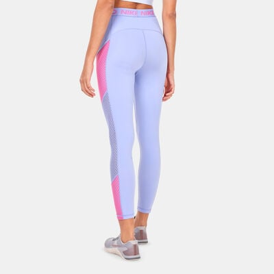 Nike Women's Dri-FIT High-Rise 7/8 Leggings Blue Nike Women's Dri-FIT High-Rise 7/8 Leggings Blue