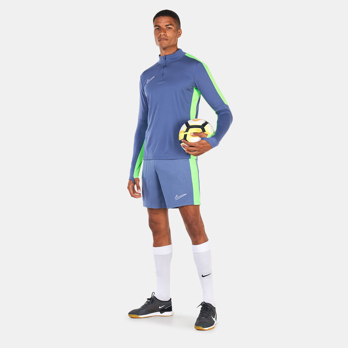 Nike Men's Academy Dri-FIT Football 1/2-Zip Top Blue image number 2