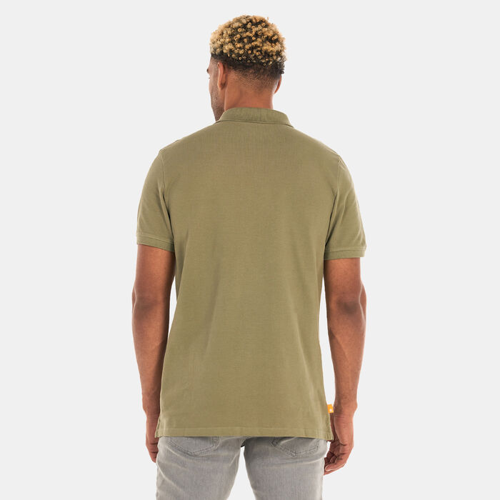 Timberland Men's Millers River Polo Shirt Green image number 1