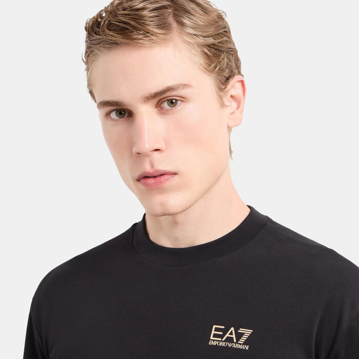 EA7 Emporio Armani Men's Logo T-Shirt Black image number 3