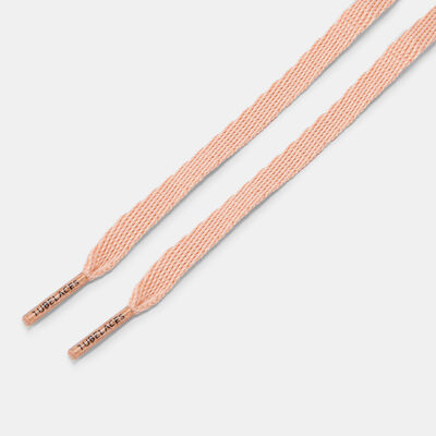 TUBELACES Flat Shoelaces Orange