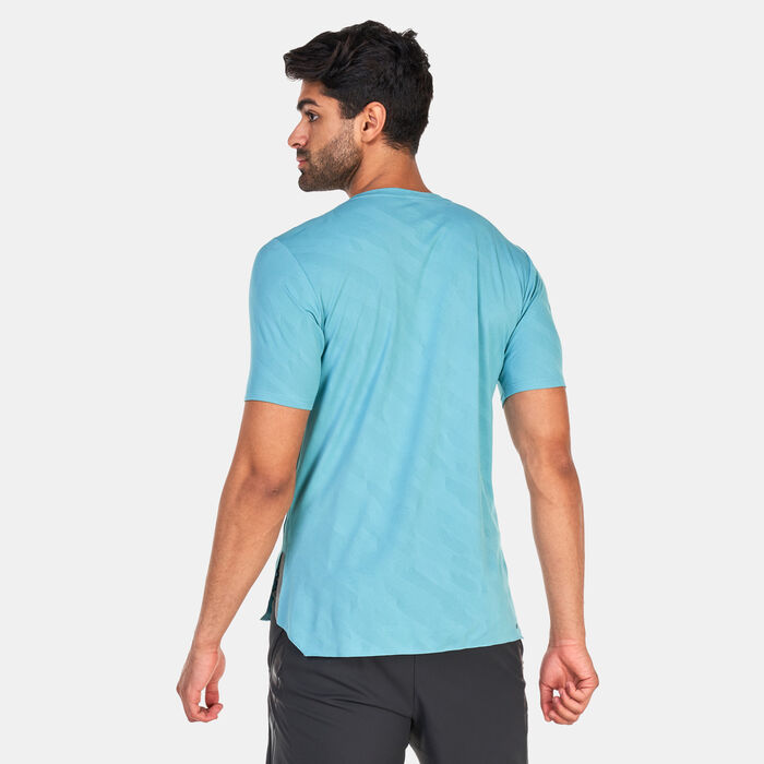 New Balance Men's Speed Jacquard T-Shirt Green image number 1