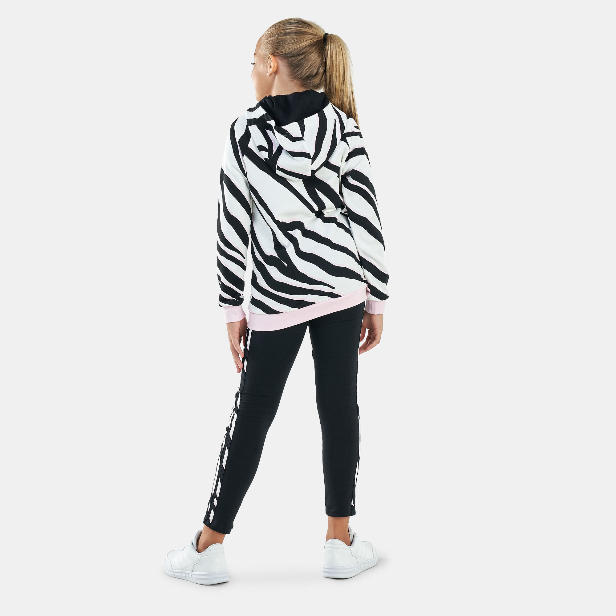 Adidas shop zebra hoodie
