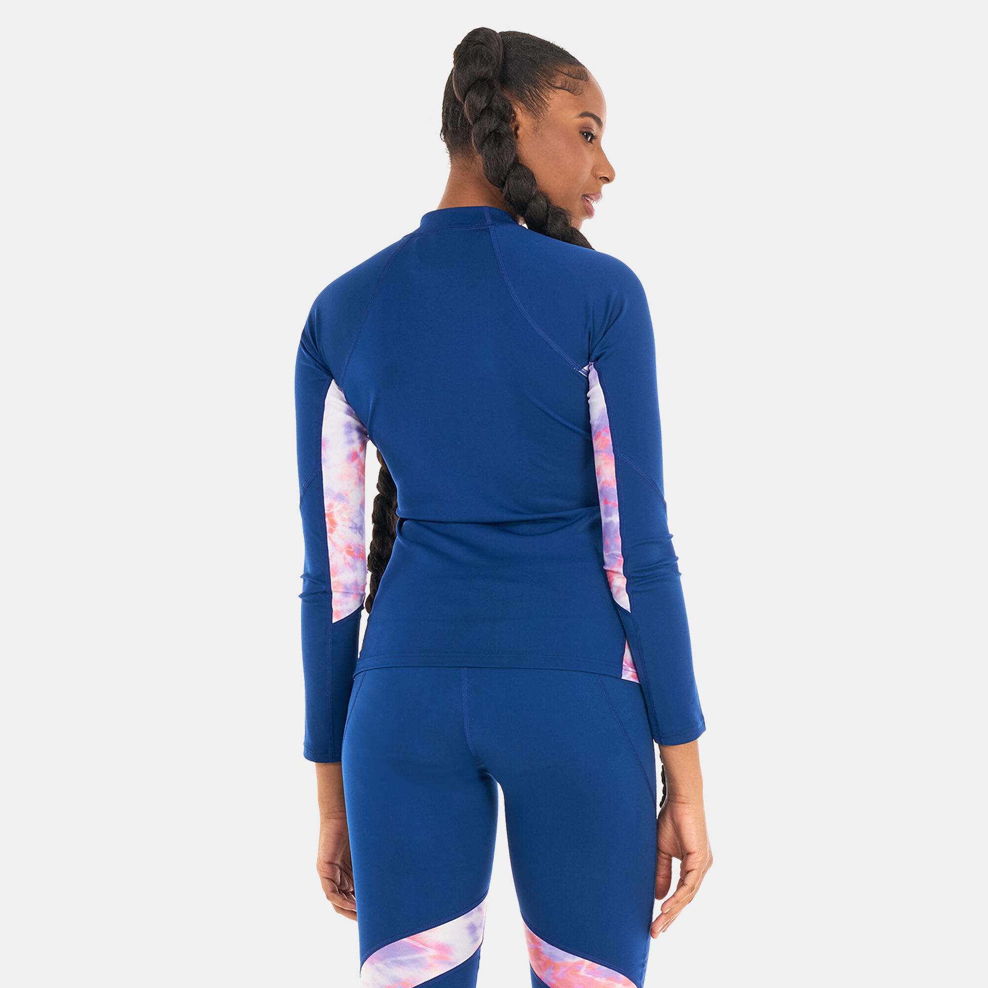 Men's ECO Endurance+ Splice Rashguard Blue Speedo in Qatar -SSS
