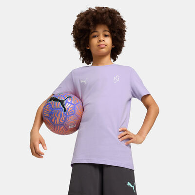 PUMA Kids' Neymar Jr. Creativity T-Shirt Purple PUMA Kids' Neymar Jr. Creativity T-Shirt Purple