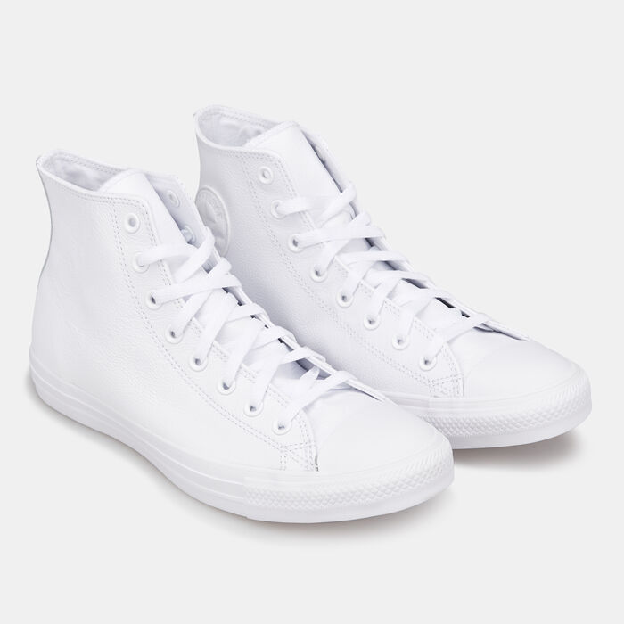 Converse Chuck Taylor All Star Leather Mono Unisex Shoe White image number 2