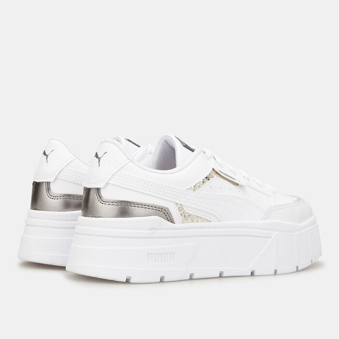 PUMA Women's Mayze Stack SQ Shoe White PUMA Women's Mayze Stack SQ Shoe White image number 2