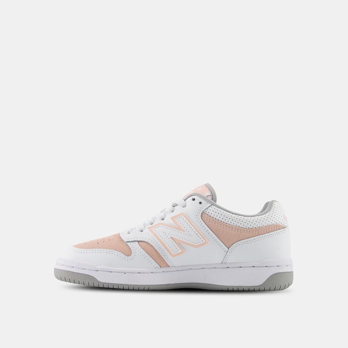 New Balance Kids' BB480 Shoes White New Balance Kids' BB480 Shoes White image number 2