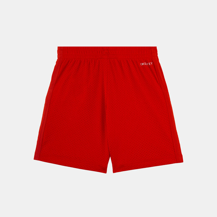 Nike Kids' Dri-FIT Multi Mesh Shorts Red Nike Kids' Dri-FIT Multi Mesh Shorts Red image number 1