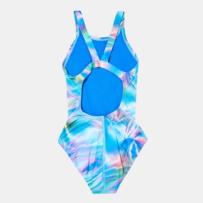 Nike Swim Kids' Fastback One Piece Swimsuit Blue Nike Swim Kids' Fastback One Piece Swimsuit Blue