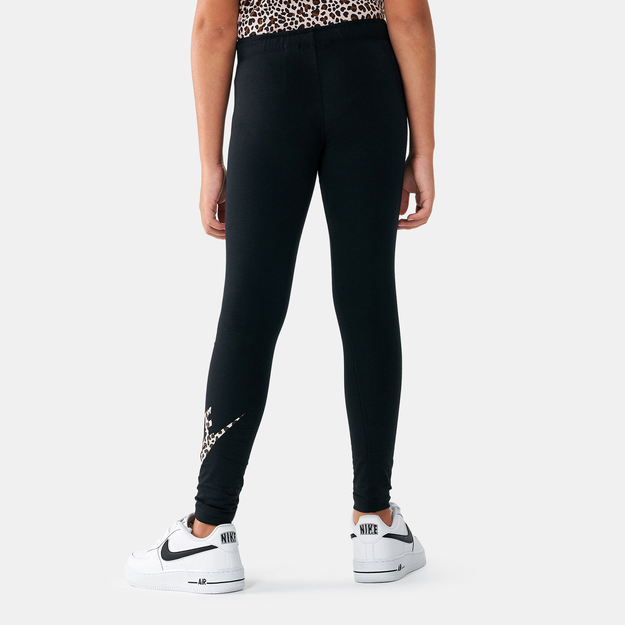 Nike animal print swoosh leggings top
