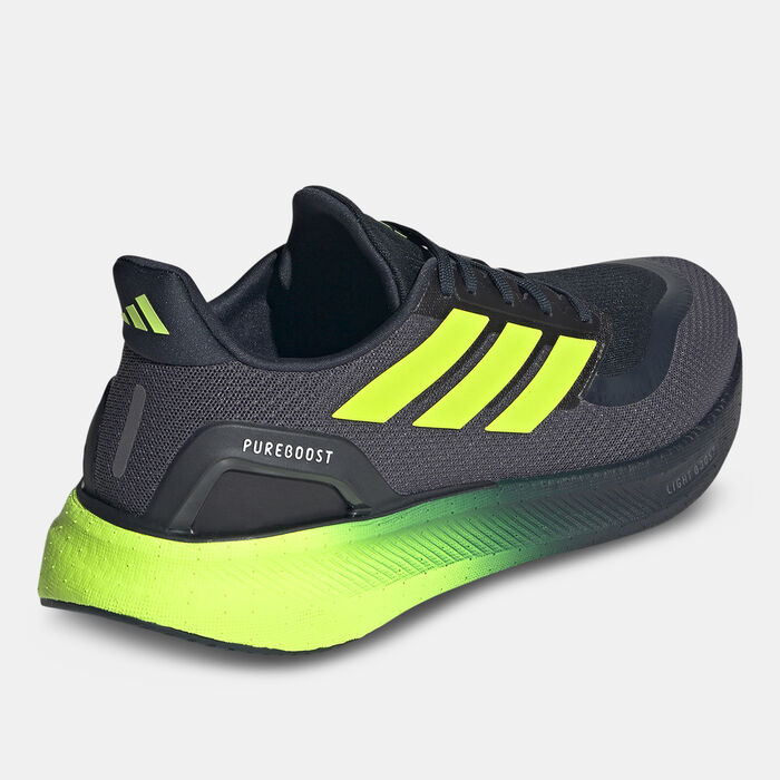 adidas Men's Pureboost 5 Running Shoes Black image number 3