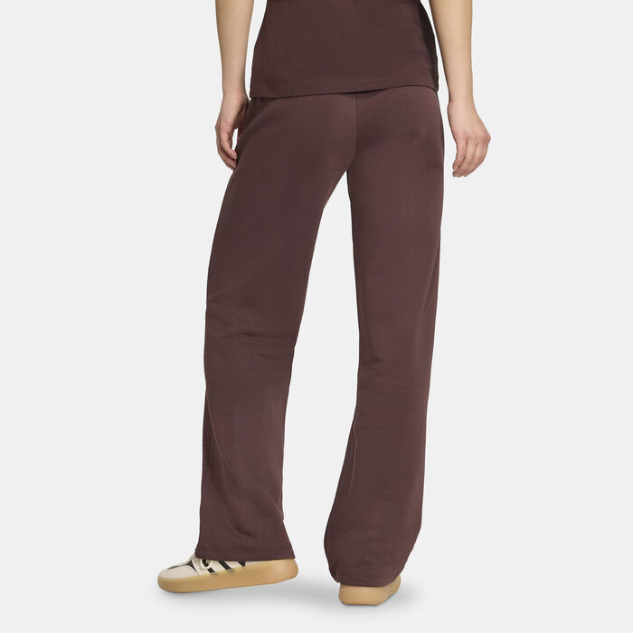 adidas Women's Essentials Small Logo Joggers Brown adidas Women's Essentials Small Logo Joggers Brown image number 1