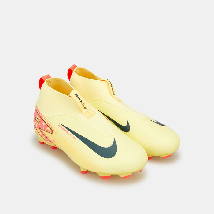 Nike Kids' Kylian Mbappe Mercurial Superfly 10 Academy Multi Ground Football Shoes yellow Nike Kids' Kylian Mbappe Mercurial Superfly 10 Academy Multi Ground Football Shoes yellow image number 1