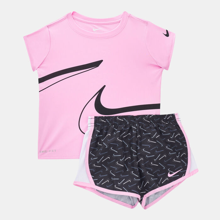 Nike Kids' Swoosh Logo Tempo Set (Baby and Younger Kids) Black Nike Kids' Swoosh Logo Tempo Set (Baby and Younger Kids) Black image number 0