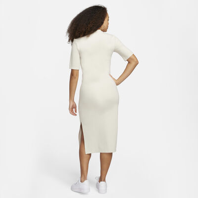 Nike Women's Sportswear Essential Midi Dress Ivory
