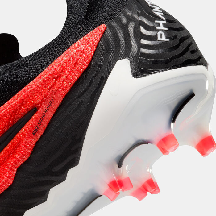 Nike Men’s Gripknit Phantom GX Elite Firm-Ground Football Shoe Red Nike Men’s Gripknit Phantom GX Elite Firm-Ground Football Shoe Red image number 3