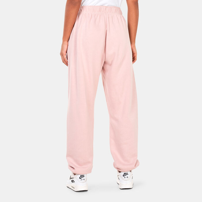Nike Women's Sportswear Club Fleece Sweatpants Pink Nike Women's Sportswear Club Fleece Sweatpants Pink image number 1