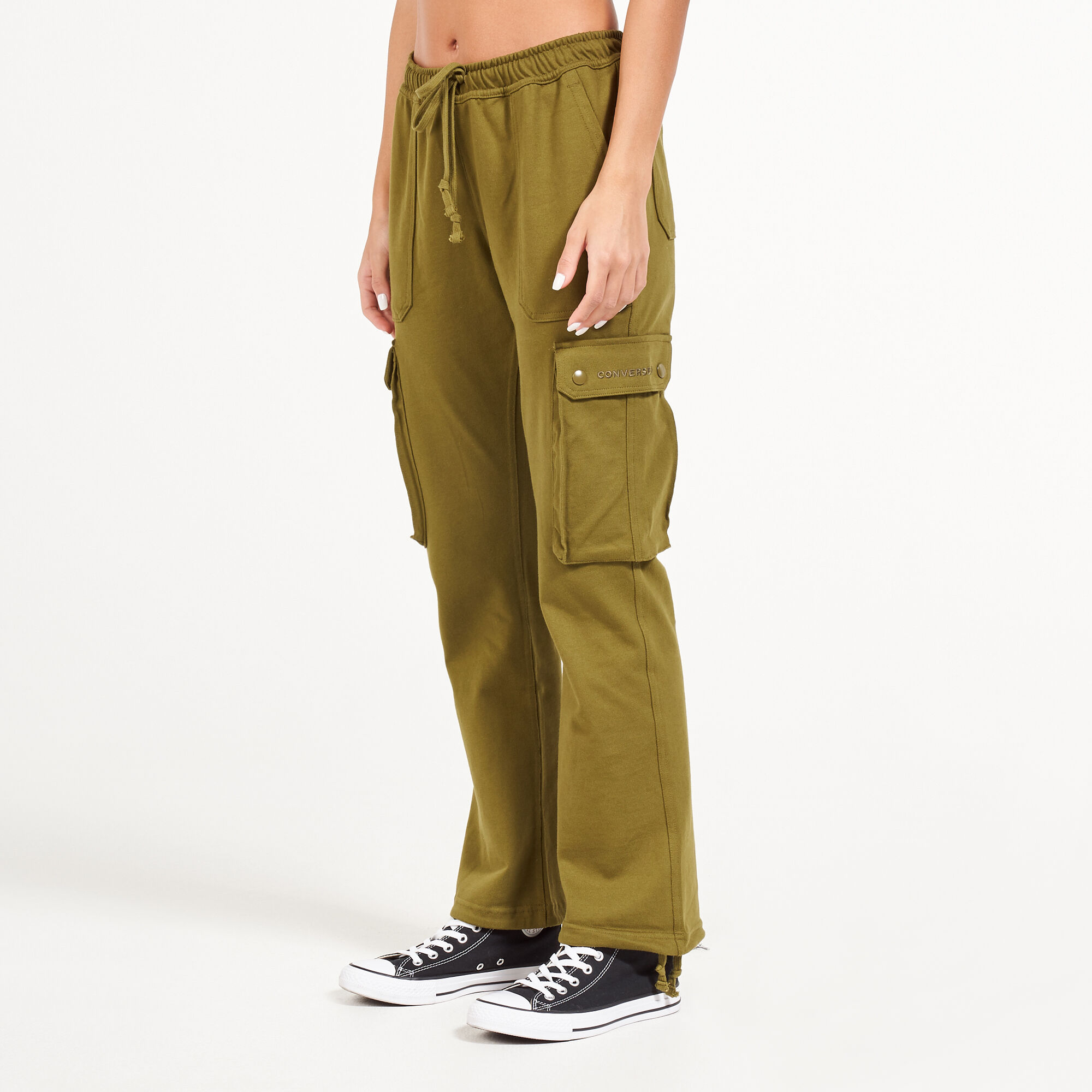 Womens knit cargo pants Clearance
