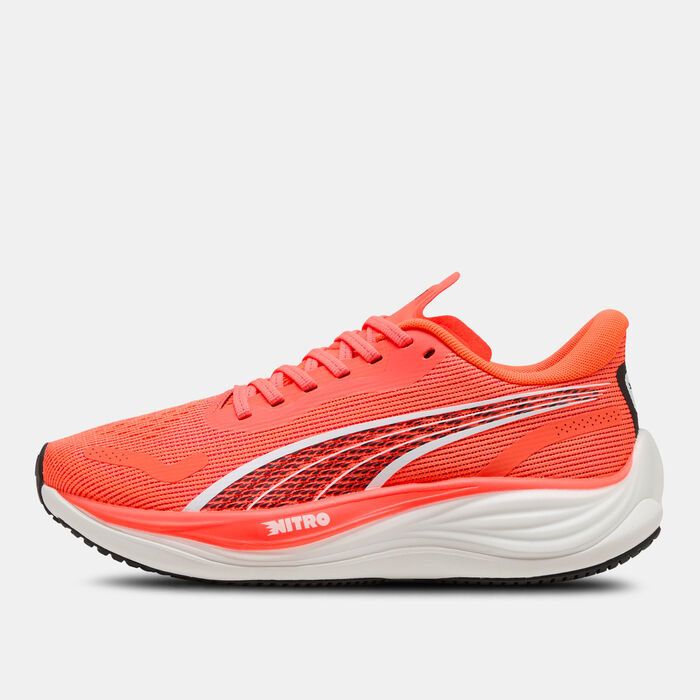 PUMA Women's Velocity NITRO 3 Running Shoes Red PUMA Women's Velocity NITRO 3 Running Shoes Red image number 2