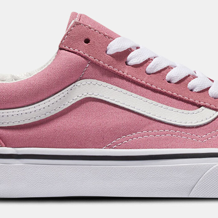 Vans Women's Old Skool Shoes Pink Vans Women's Old Skool Shoes Pink image number 3