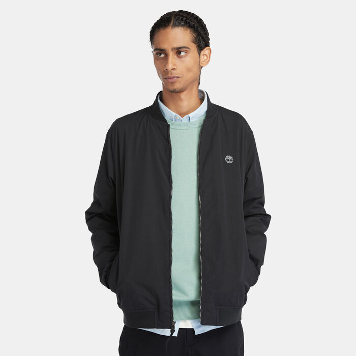 Timberland Men's Water Repellent Bomber Jacket Black Timberland Men's Water Repellent Bomber Jacket Black image number 0