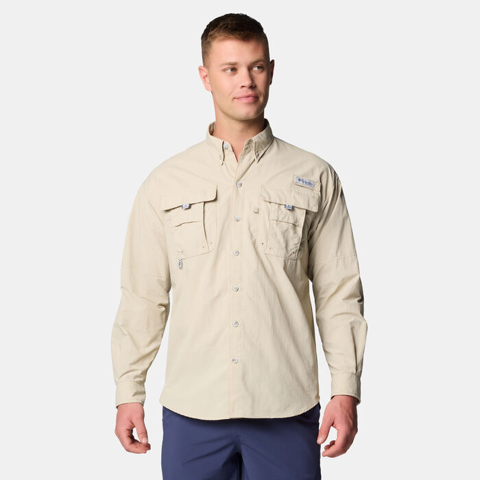 Columbia Men's Bahama™ II Long Sleeve Shirt Beige image number 0