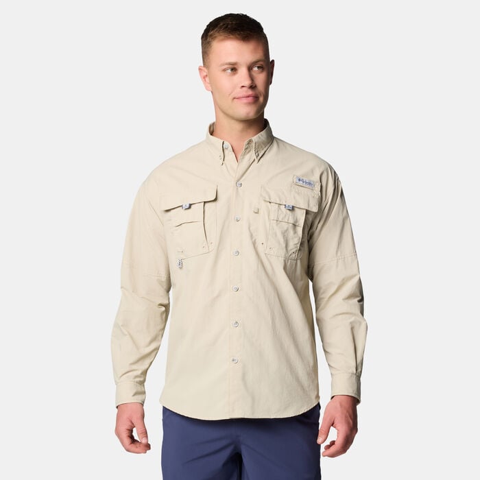 Columbia Men's Bahama™ II Long Sleeve Shirt Beige Columbia Men's Bahama™ II Long Sleeve Shirt Beige image number 0