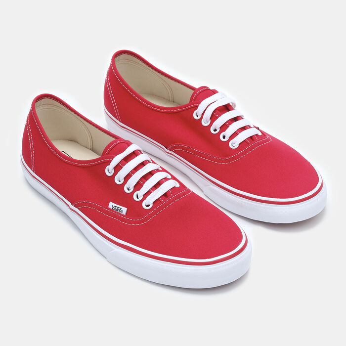 Vans Authentic Unisex Shoes Red image number 1