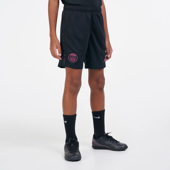 Nike Kids' Paris Saint-Germain Stadium Fourth Football Shorts Black Nike Kids' Paris Saint-Germain Stadium Fourth Football Shorts Black image number 0