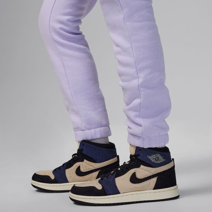 Jordan Kids' Icon Play Fleece Pants Purple Jordan Kids' Icon Play Fleece Pants Purple image number 3