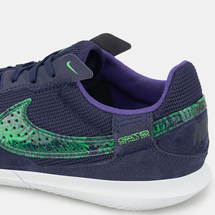 Nike Kids' Jr. Streetgato Football Shoe (Older Kids) Blue image number 4