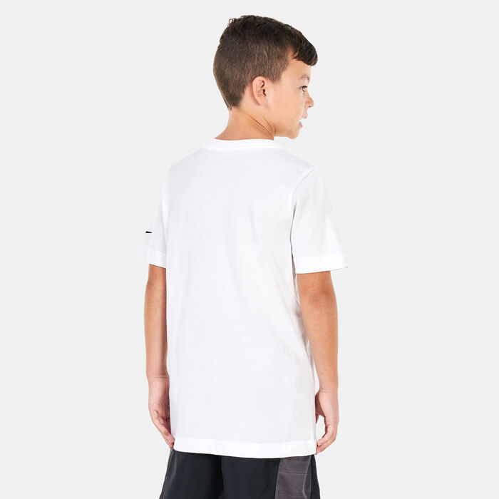 Nike Kids' Court Nadal Dri-FIT Essential T-Shirt White Nike Kids' Court Nadal Dri-FIT Essential T-Shirt White image number 1