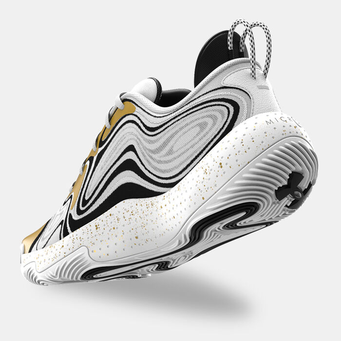 Under Armour Spawn 6 Basketball Shoes White image number 2