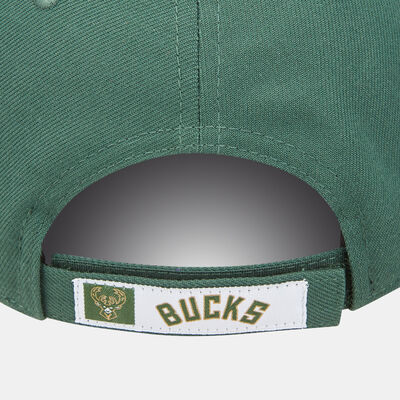 New Era Men's 9Forty Milwaukee Bucks League Cap Green