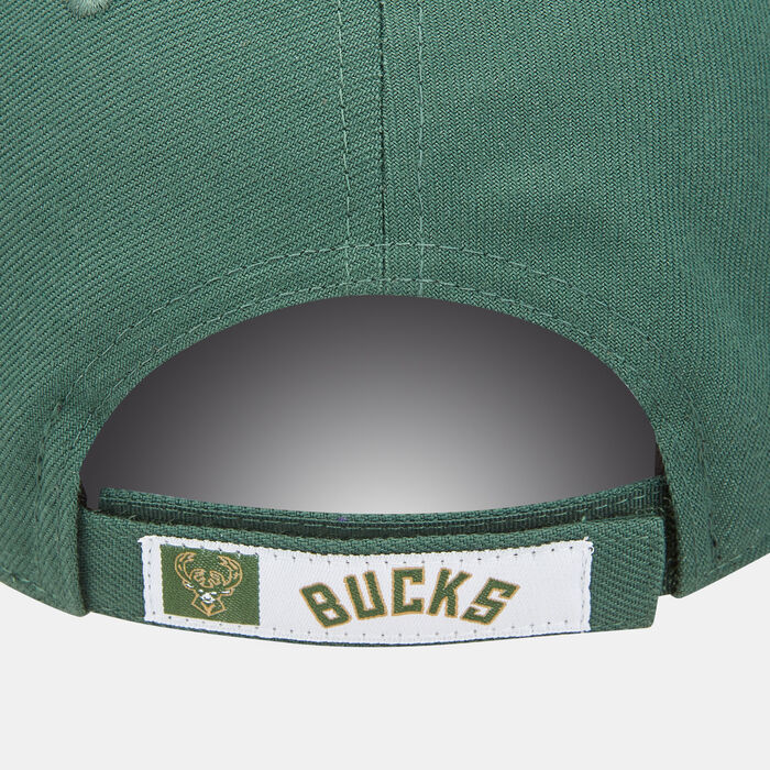 New Era Men's 9Forty Milwaukee Bucks League Cap Green New Era Men's 9Forty Milwaukee Bucks League Cap Green image number 1