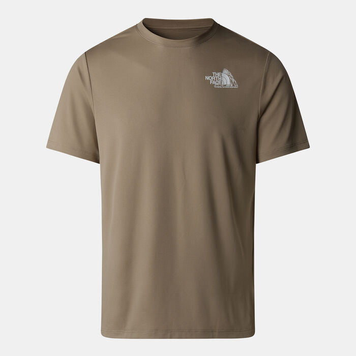 The North Face Men's 24/7 Graphic T-Shirt Grey The North Face Men's 24/7 Graphic T-Shirt Grey image number 0