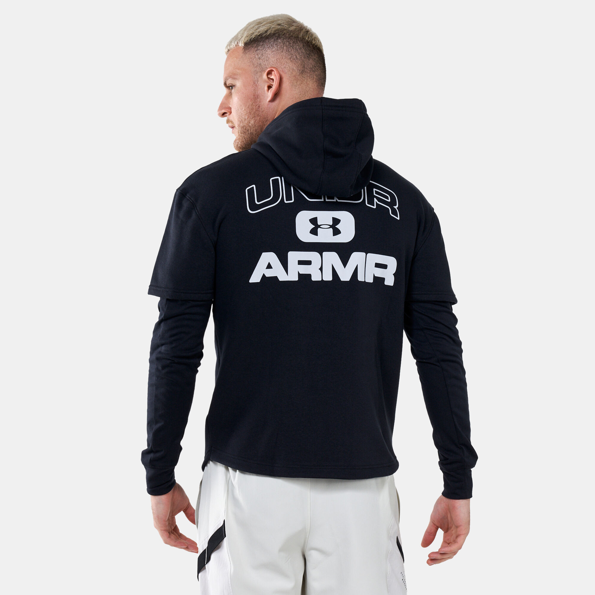 Men's ua hotsell moments fleece hoodie