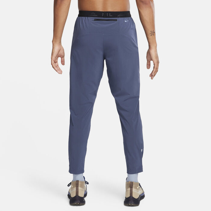 Nike Men's Trail Dawn Range Dri-FIT Running Trousers Blue Nike Men's Trail Dawn Range Dri-FIT Running Trousers Blue image number 1