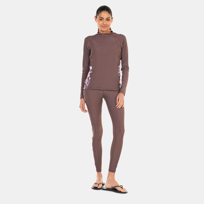 COEGA Women's Long Sleeve Rashguard Pink COEGA Women's Long Sleeve Rashguard Pink image number 5