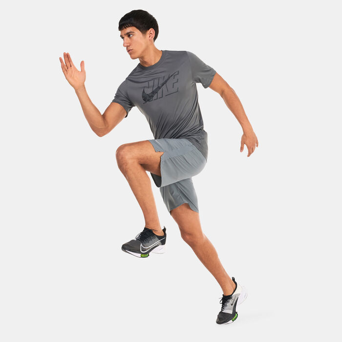 Nike Men's Challenger Dri-FIT Running Shorts Grey Nike Men's Challenger Dri-FIT Running Shorts Grey image number 2
