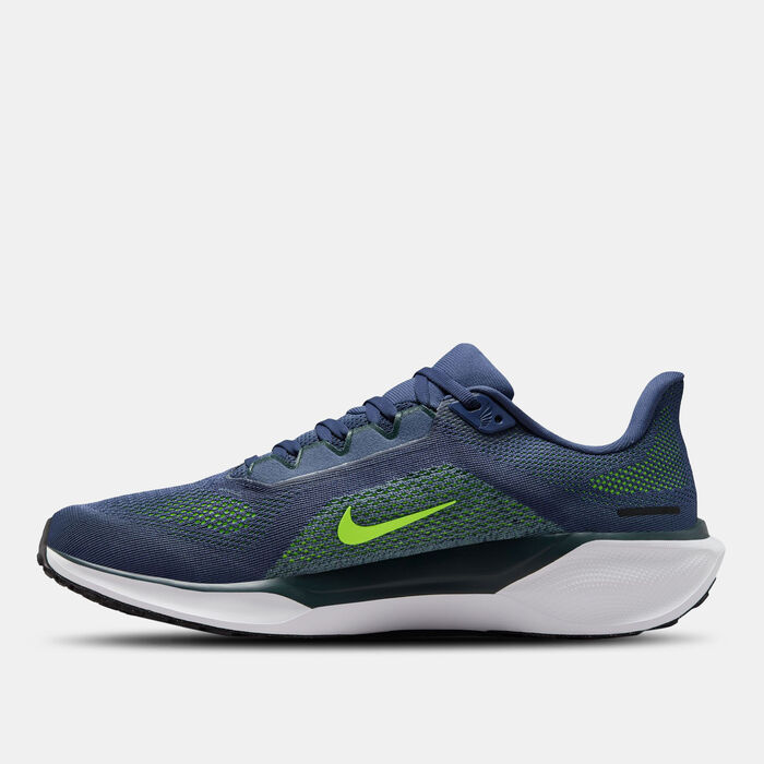 Nike Men's Pegasus 41 Road Running Shoes Purple Nike Men's Pegasus 41 Road Running Shoes Purple image number 2