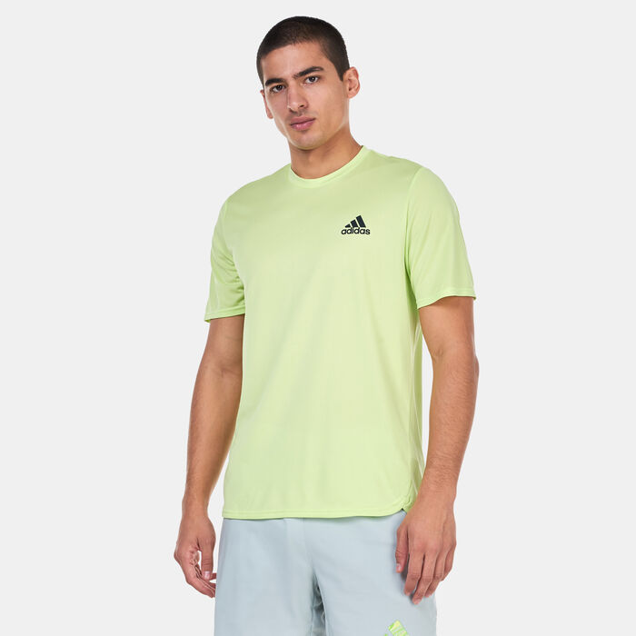 adidas Men's AEROREADY Designed For Movement T-Shirt Green adidas Men's AEROREADY Designed For Movement T-Shirt Green image number 1